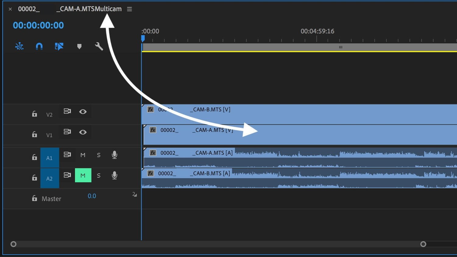 How to Open Multi-Camera Sequence in Timeline in Premiere Pro ...